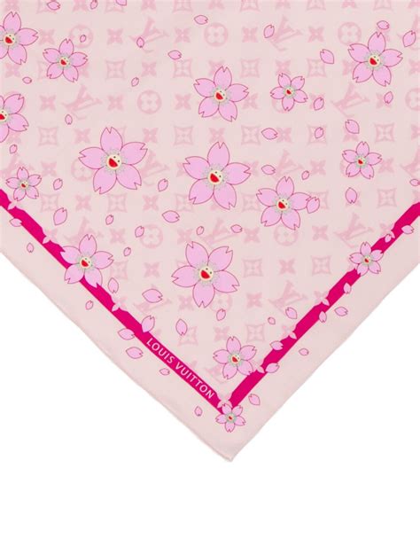 louis vuitton x takashi murakami scarf